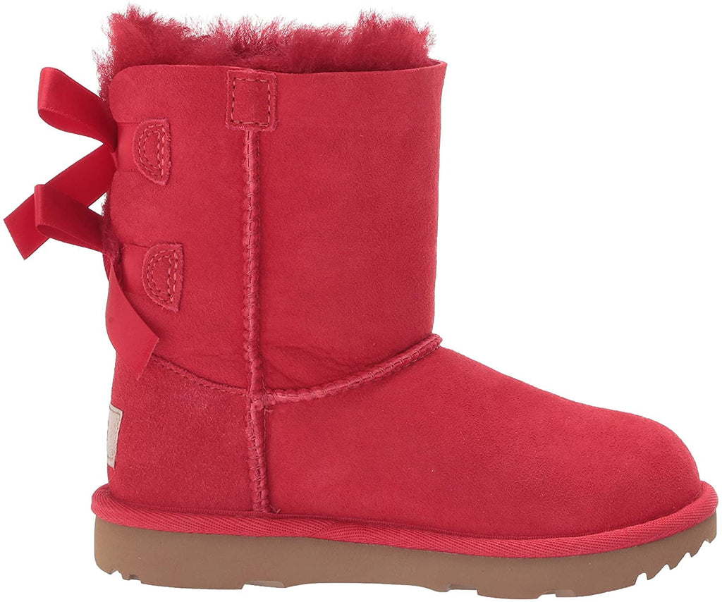 Ugg Girls Bow II Lined Suede Winter Boots