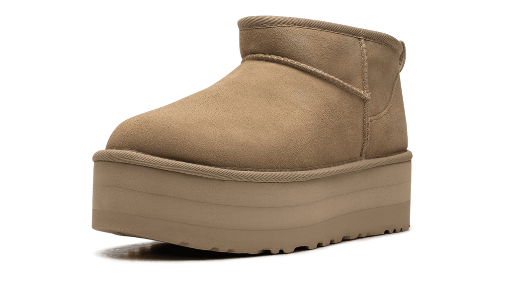 UGG WOMENS CLASSIC ULTRA MINI PLATFORM Womens "Mustard Seed" 1135092 MDSD 1135092 MDSD from Stadium Goods