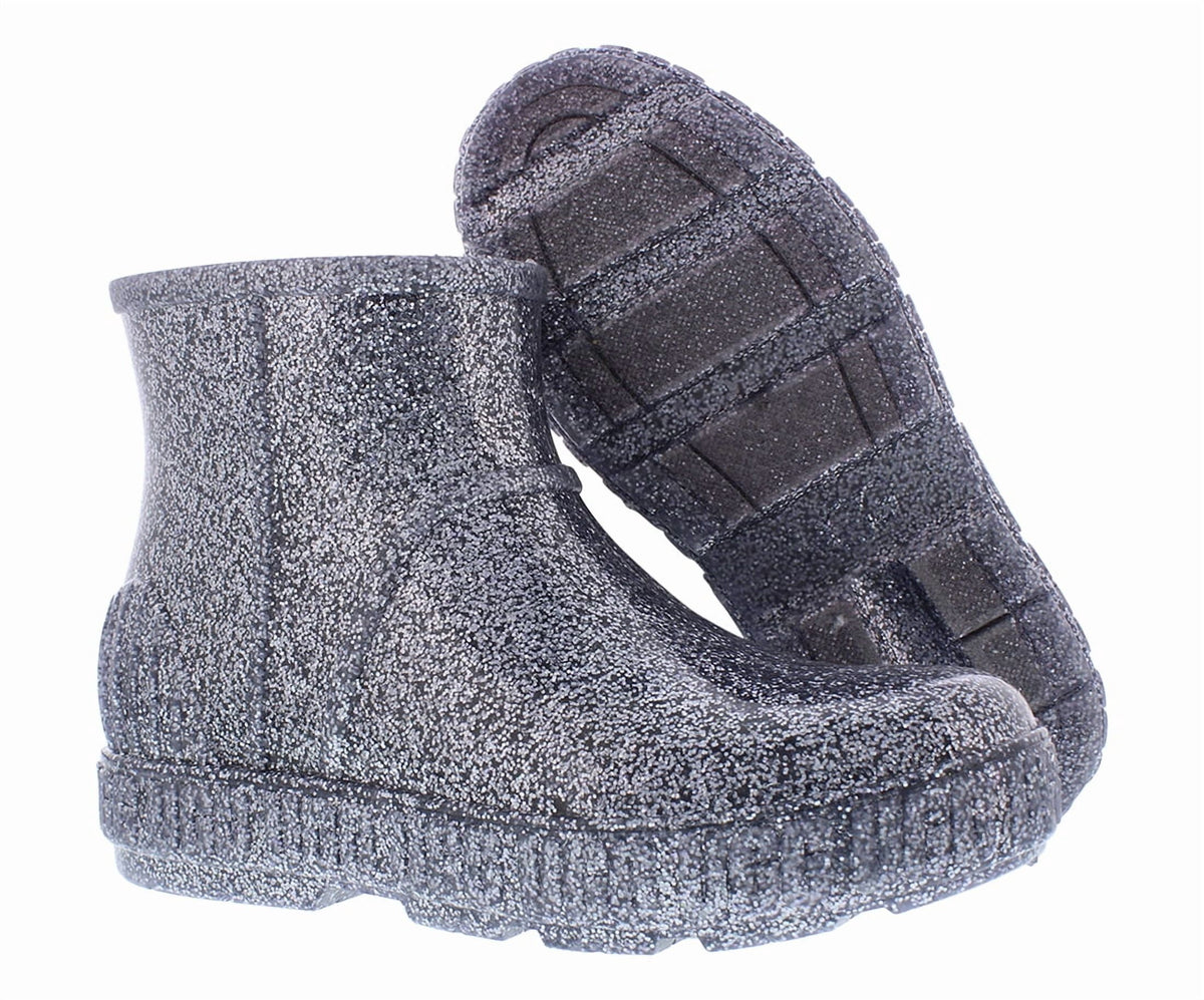 UGG Drizlita Glitter Boot GS Girls Shoes Size 5, Color: Silver