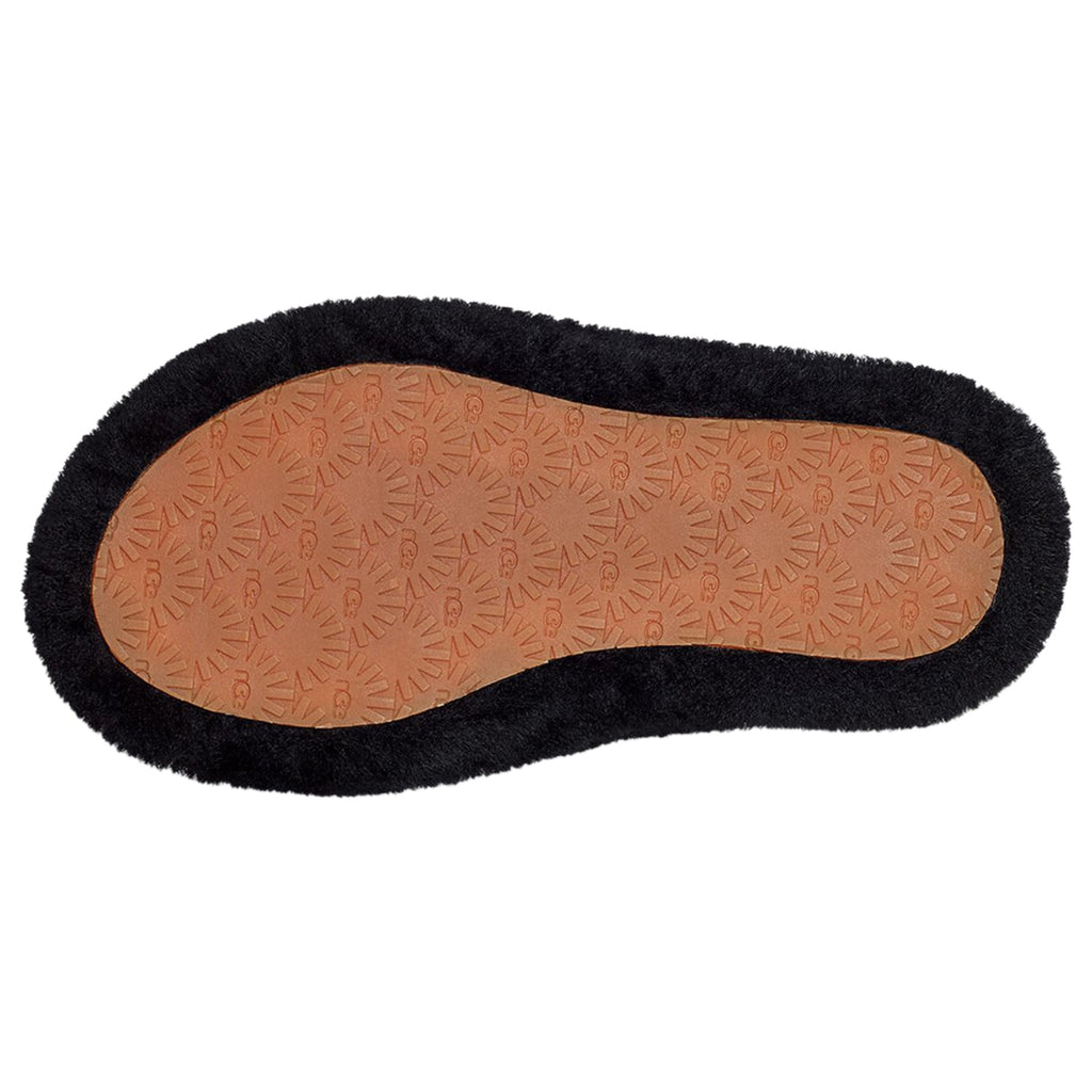 UGG Big Kids' Fluff Yeah Slide in Black, 13 US