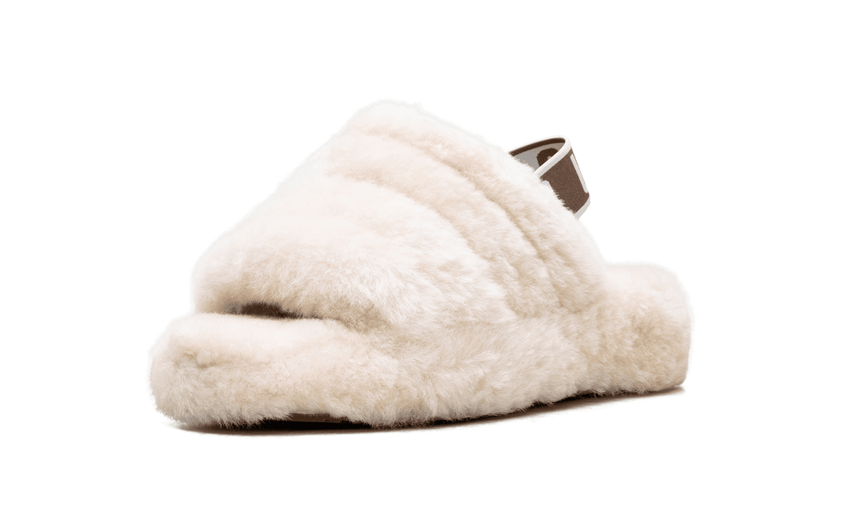 UGG WOMENS Fluff Yeah Slide Womens "Beige" 1095119 NAT 1095119 NAT from Stadium Goods