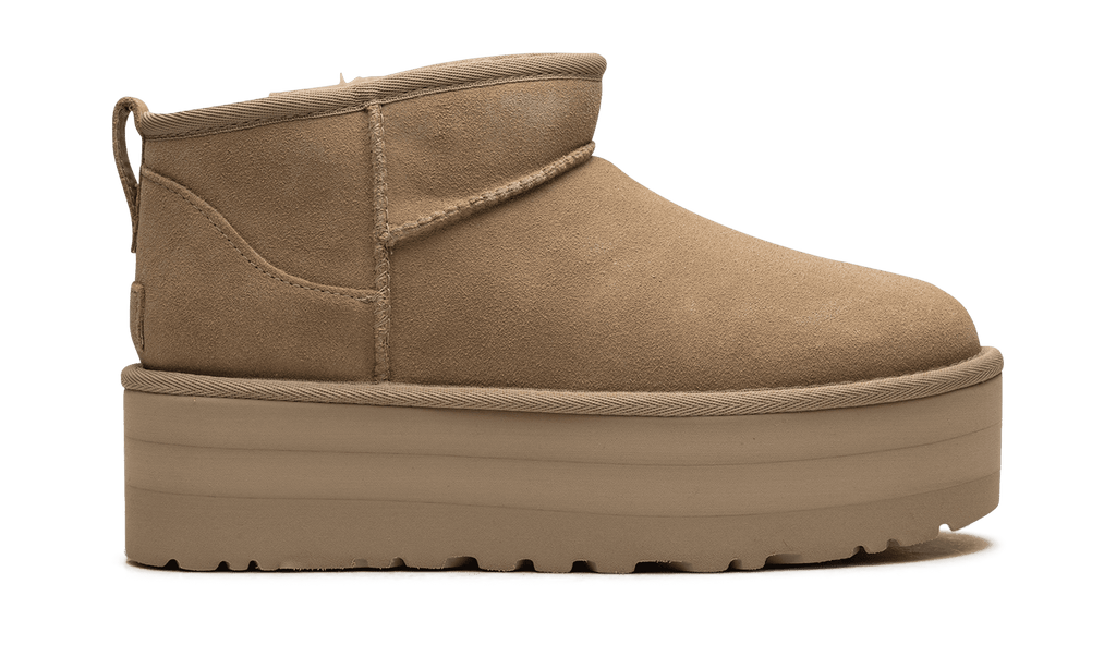 UGG WOMENS CLASSIC ULTRA MINI PLATFORM Womens "Mustard Seed" 1135092 MDSD 1135092 MDSD from Stadium Goods