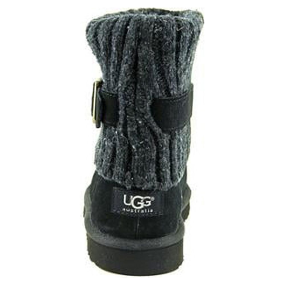 UGG Australia Cambridge 1006811 Youth Girl's Black/Gray Boot Shoes BS516 (5)