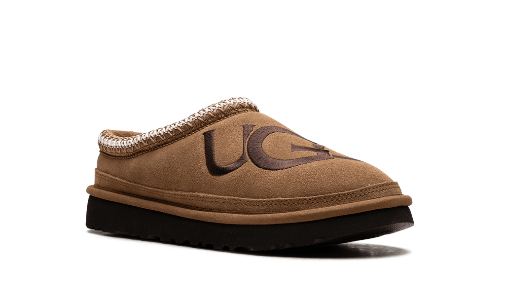 UGG MENS Tasman Logo Slipper "Chestnut" 1112448 CESP 1112448 CESP from Stadium Goods