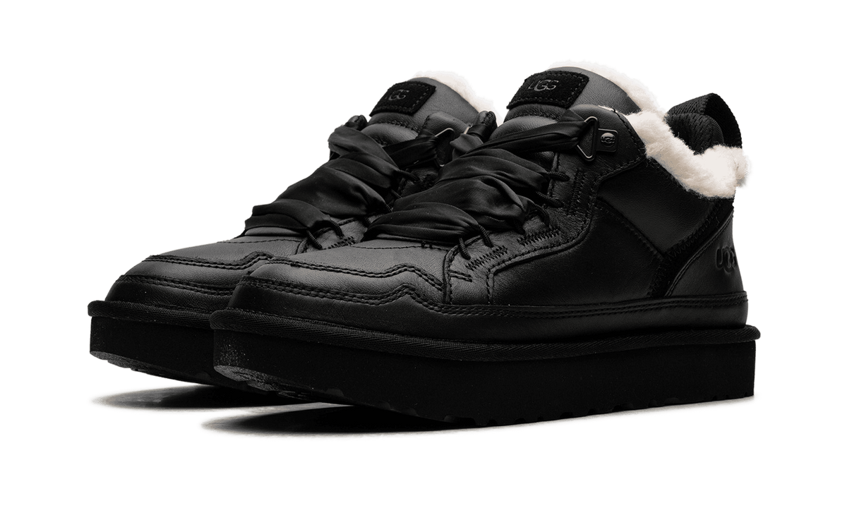 UGG WOMENS Lowmel Leather Womens "Black" 1171537 BLK 1171537 BLK from Stadium Goods