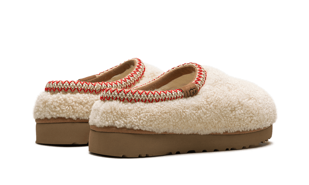 UGG WOMENS Tasman Maxi Curly Slipper Womens "Natural" 1158356 NAT 1158356 NAT from Stadium Goods