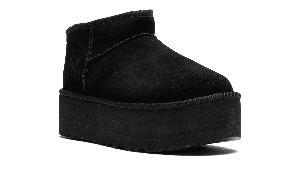UGG WOMENS CLASSIC ULTRA MINI PLATFORM Womens "Black" 1135092 BLK 1135092 BLK from Stadium Goods