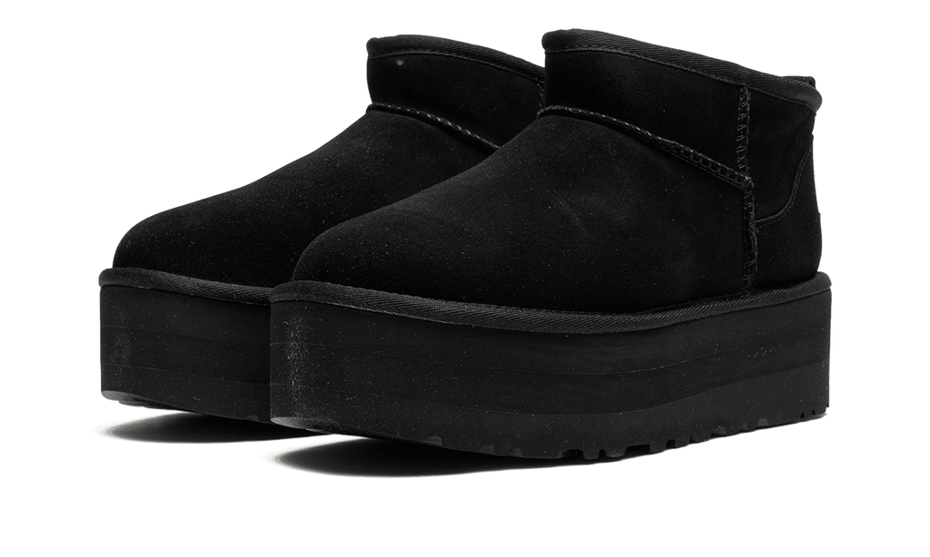 UGG WOMENS CLASSIC ULTRA MINI PLATFORM Womens "Black" 1135092 BLK 1135092 BLK from Stadium Goods