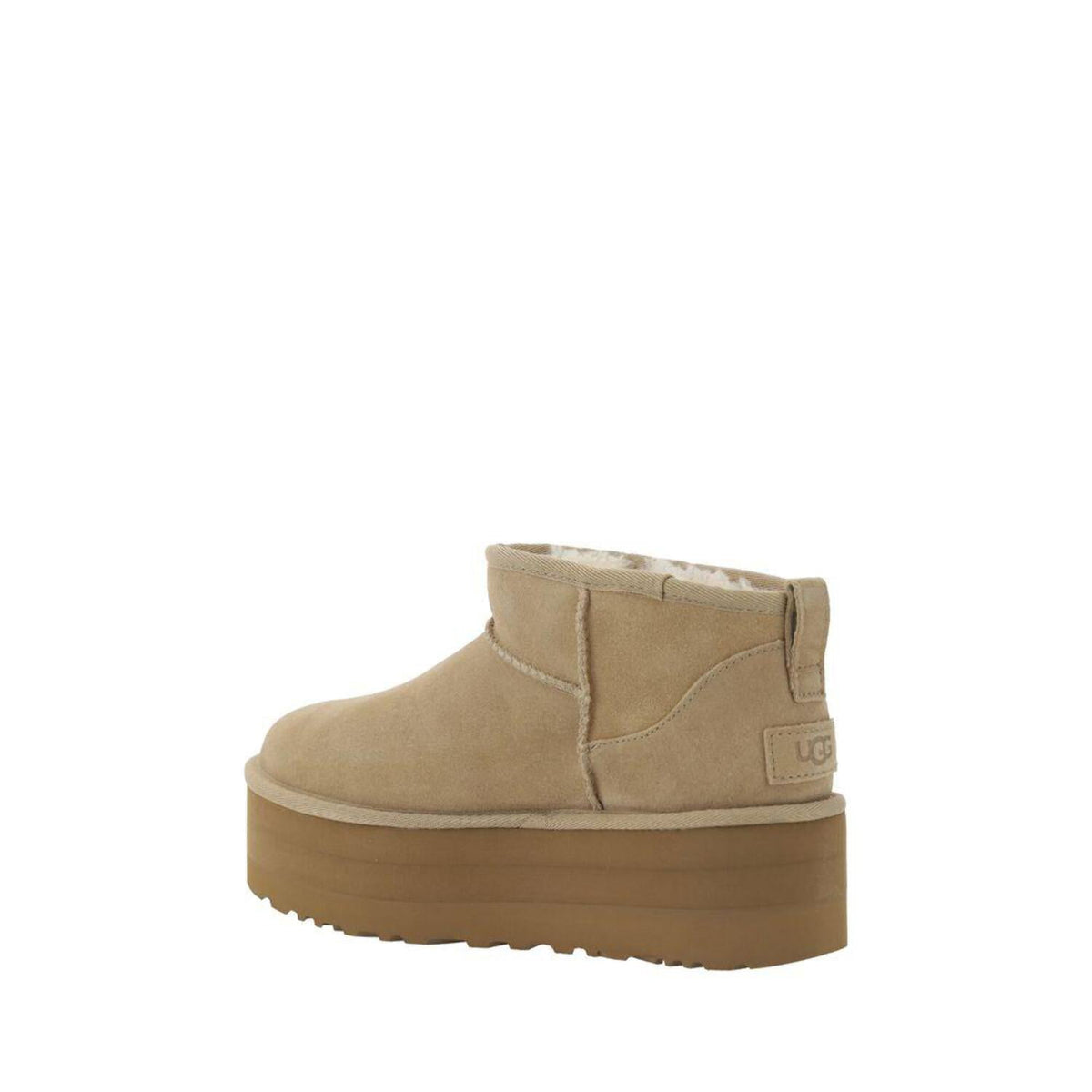Ugg Classic Ultra Mini Platform Boots Sand Neutrals (Women's)