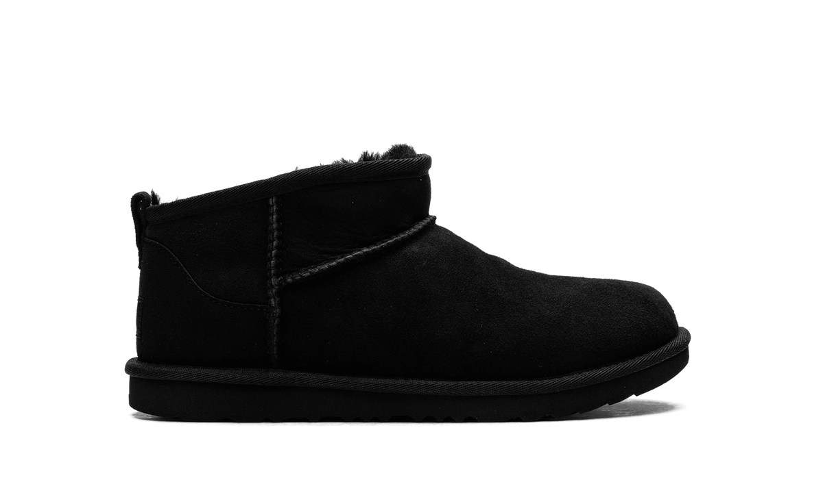 UGG GRADE SCHOOL Classic Ultra Mini GS "Black" 1130750K BLK 1130750K BLK from Stadium Goods