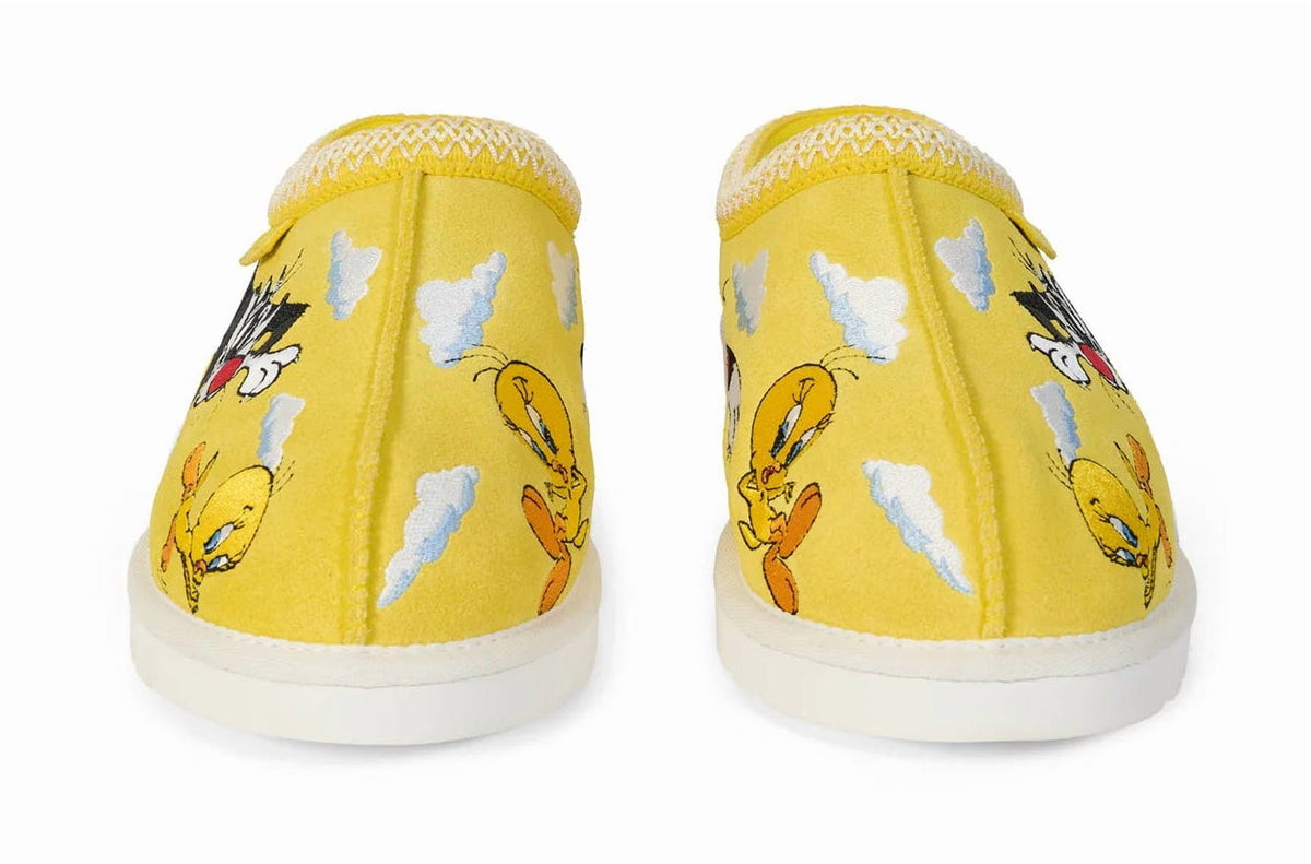 UGG Tasman Slipper Palace x Looney Tunes Yellow