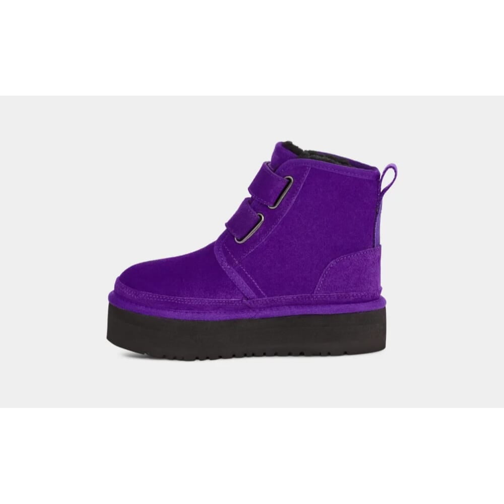 UGG Neumel Platform Mussel Shell 1130776-MSHL Grade-School Size 6