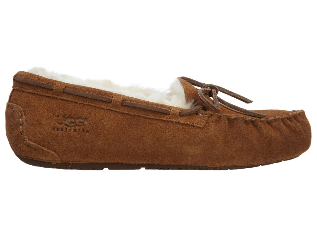 Ugg Girls Dakota Moccasin Slippers, Chestnut,13 M US