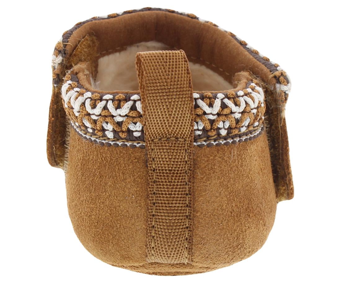 UGG Tasman Suede Infant/Toddler Shoes Size 2/3, Color: Chesnut