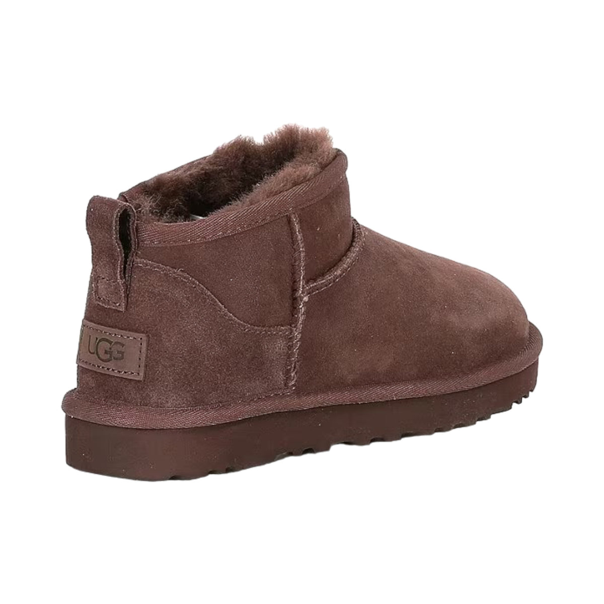 Women's UGG Ankle Boots, Ultra Mini Bootie, Burnt Cedar Suede, Whole Sizes Only