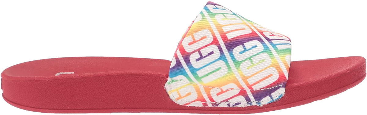 UGG Kids Beach Slide UGG Sandal Little Kid 4-8 Years 13 Little Kid Rainbow