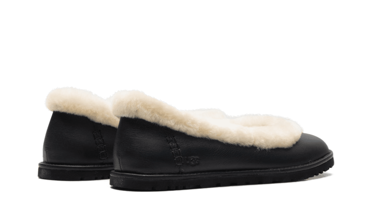 UGG WOMENS Zora Leather Ballet Flat Womens "Black" 1178450 BLK 1178450 BLK from Stadium Goods