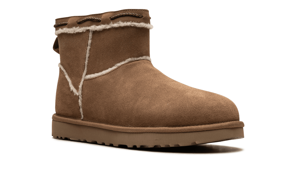 UGG WOMENS Classic Mini Shearling Braid Womens "Chestnut" 1166751 CHE 1166751 CHE from Stadium Goods