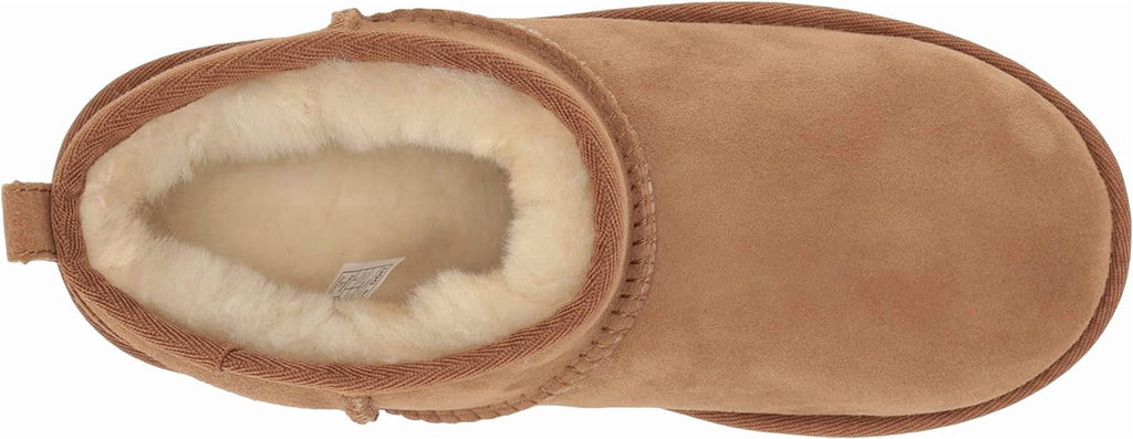 UGG Women's Fluff Yeah Slides Sheepskin Insole & Upper Slippers, 1095119 (Natural, 9)