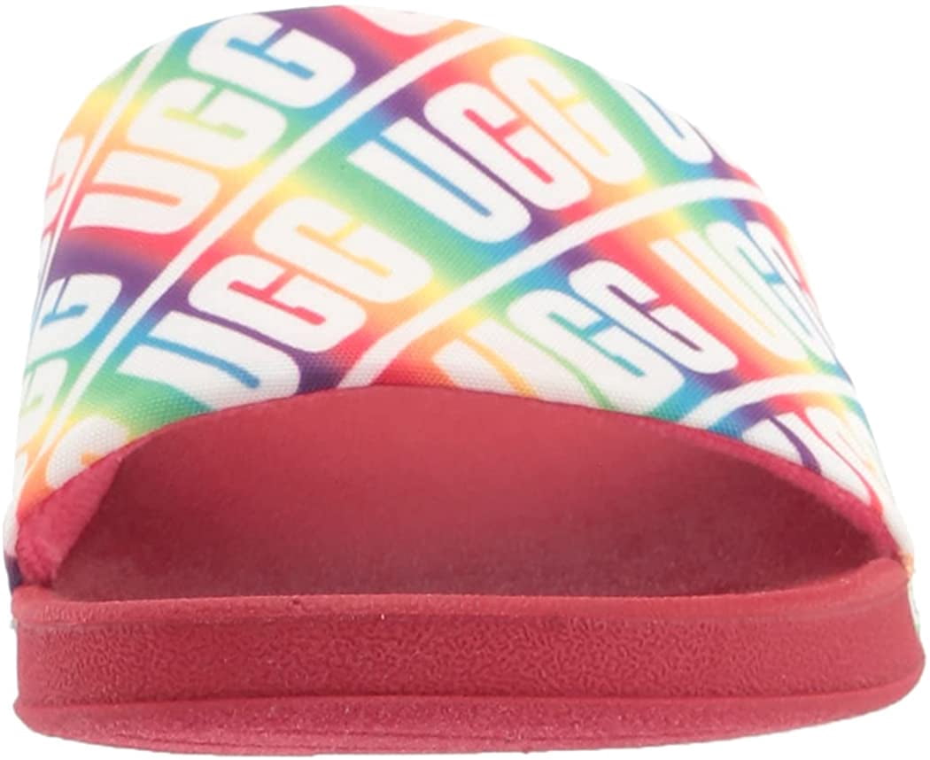 UGG Kids Beach Slide UGG Sandal Little Kid 4-8 Years 13 Little Kid Rainbow