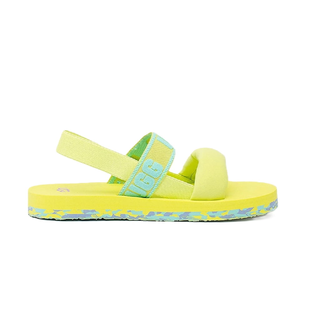 Big Kid's and Little Kid's UGG Zuma Sling Slide Pnt Swrl (1117239K-PPSW) - 4