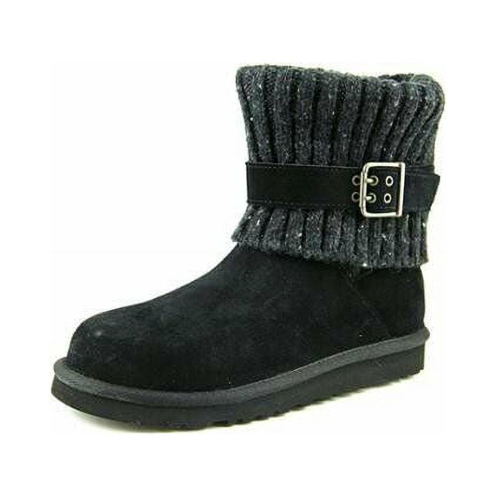 UGG Australia Cambridge 1006811 Youth Girl's Black/Gray Boot Shoes BS516 (4)