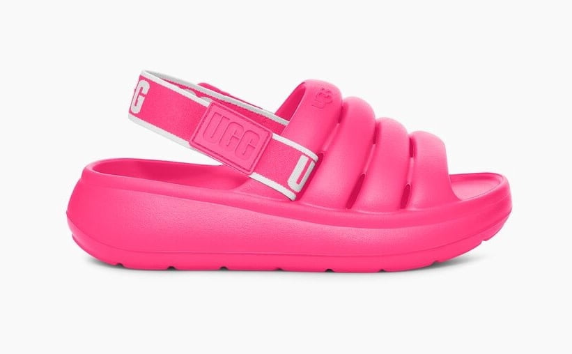 UGG Big Kids Sport Yeah Sandals Taffy Pink Size 5K