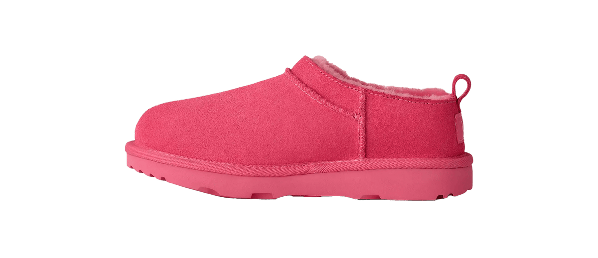 UGG GRADE SCHOOL CLASSIC MICRO SLIPPER GS "Pink Bloom" 1174410K PBLM 1174410K PBLM from Stadium Goods