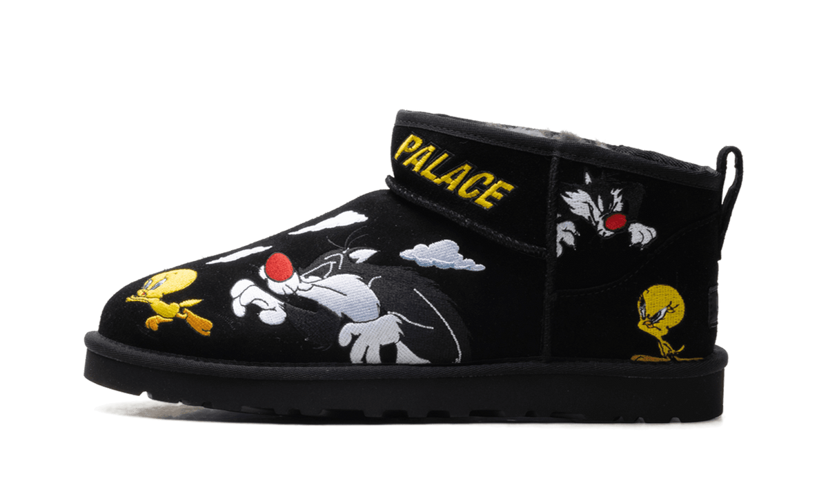 UGG MENS Ultra Mini "PALACE x Looney Tunes" 1181891 BLK 1181891 BLK from Stadium Goods