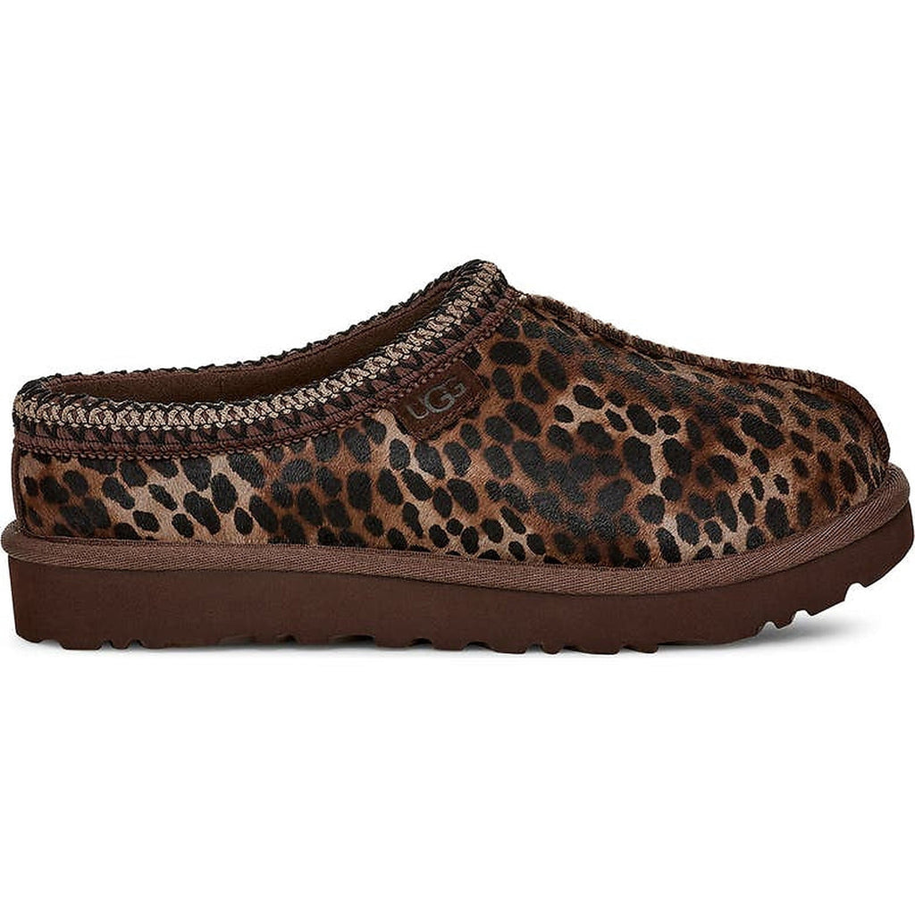 UGG Tasman Slipper Caspian Leopard Print Burnt Cedar (Women's)