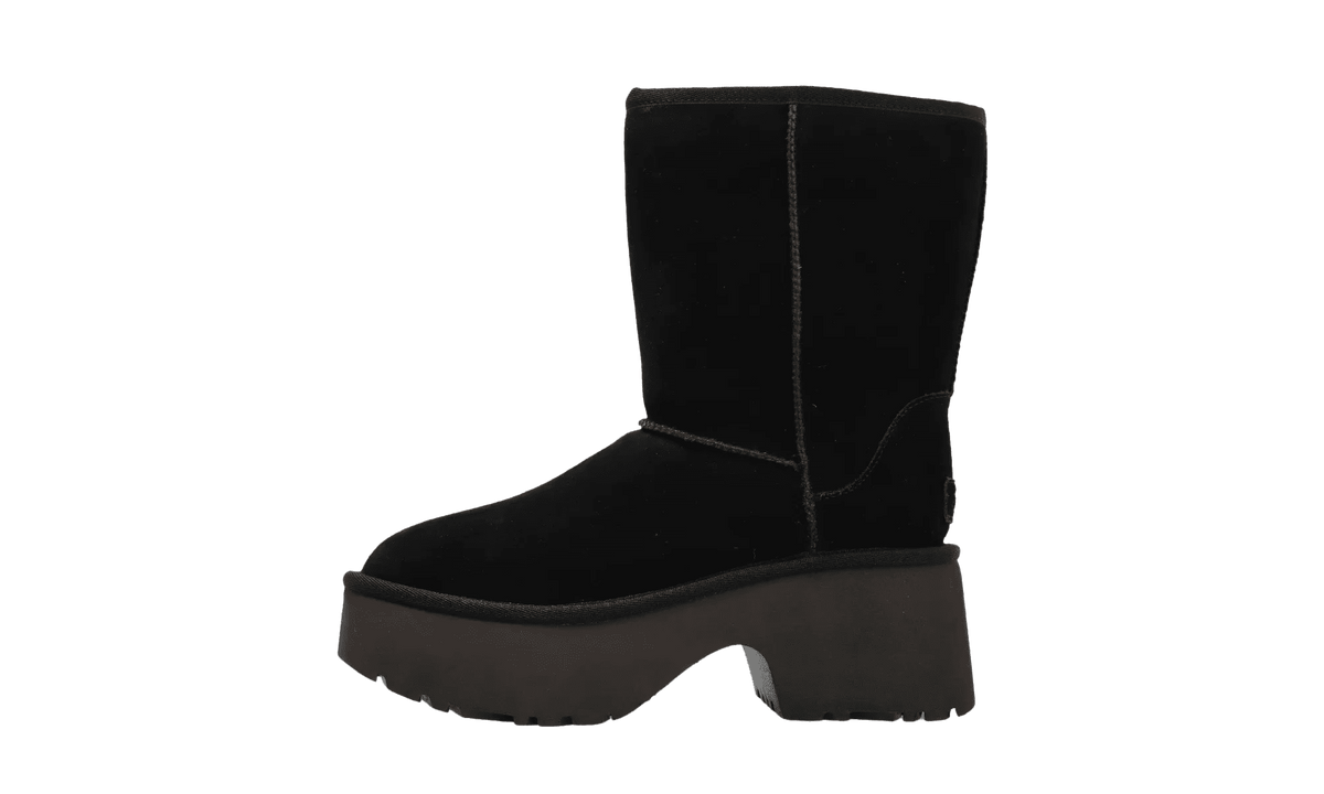 UGG WOMENS CLASSIC SHORT NEW HEIGHTS BOOT Womens "Black" 1158310 BLK 1158310 BLK from Stadium Goods