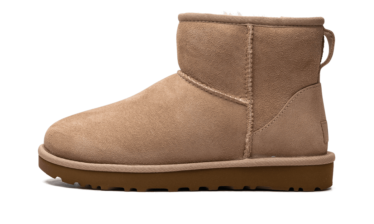 UGG WOMENS Classic Mini II Boot Womens "Sand" 1016222 SAN 1016222 SAN from Stadium Goods