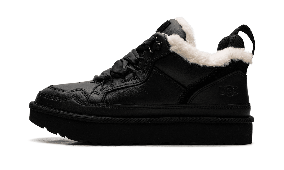 UGG WOMENS Lowmel Leather Womens "Black" 1171537 BLK 1171537 BLK from Stadium Goods