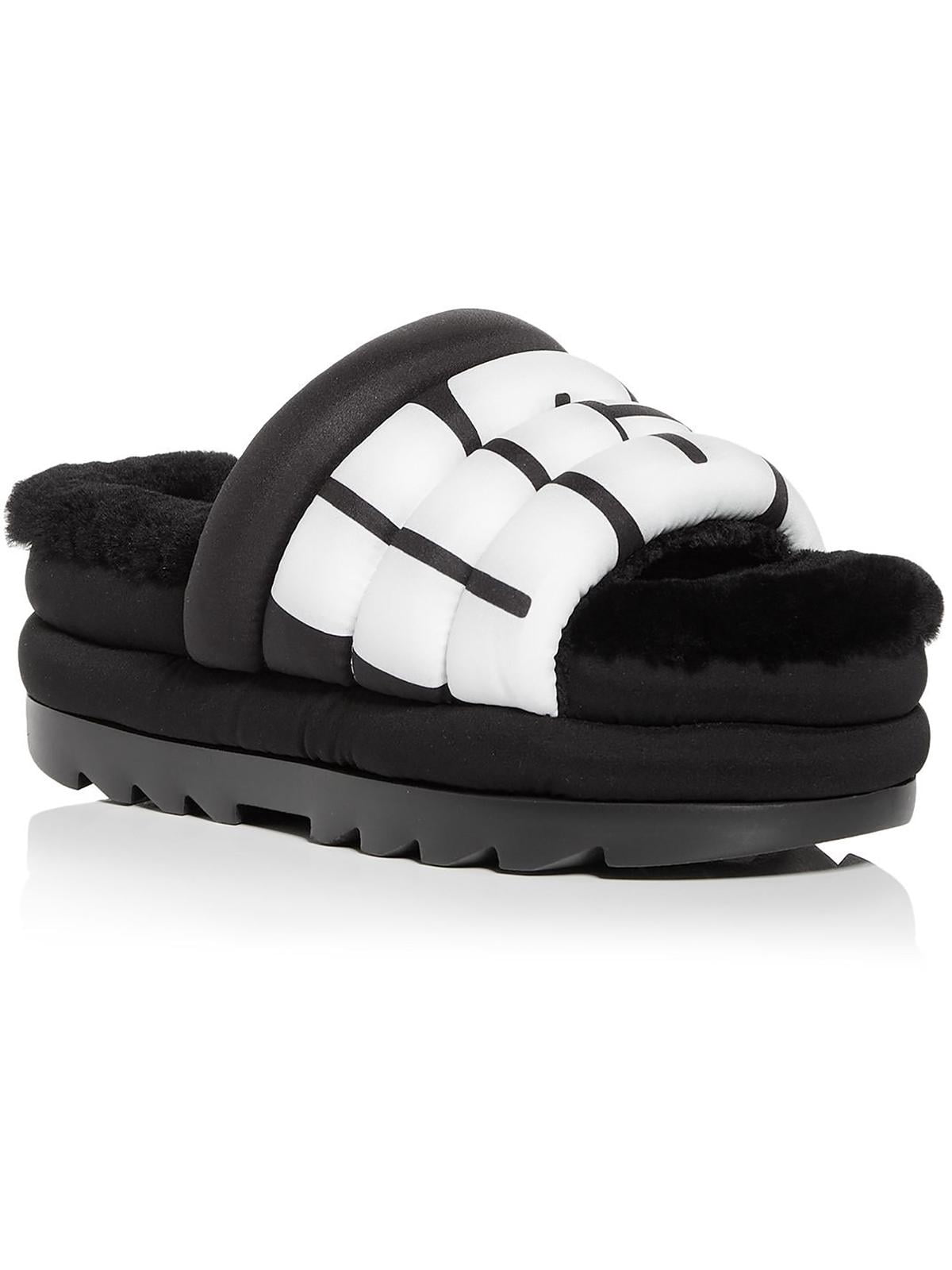 Ugg Womens Maxi Slide Slip-on Logo Slide Sandals