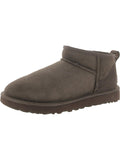 Women's UGG Ankle Boots, Ultra Mini Bootie, Burnt Cedar Suede, Whole Sizes Only
