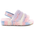 Women's UGG Fluff Yeah Slide Cali Collage Pride-Stripes (1120070-PSTR) - 7