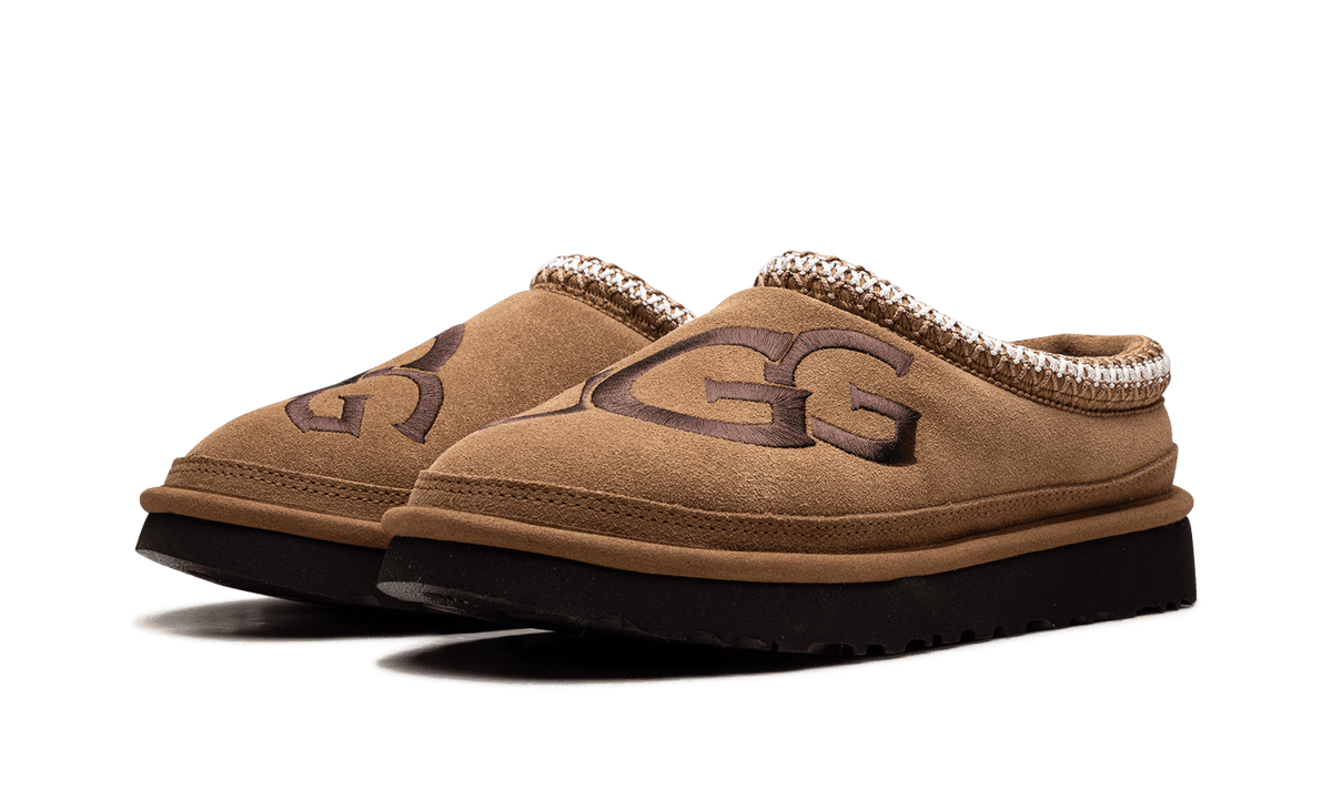 UGG MENS Tasman Logo Slipper "Chestnut" 1112448 CESP 1112448 CESP from Stadium Goods