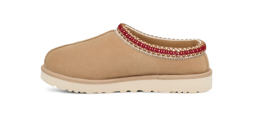 UGG Womens Tasman Clog Sand/Dark Cherry - 5955-SNDD SAND/DARK CHERRY