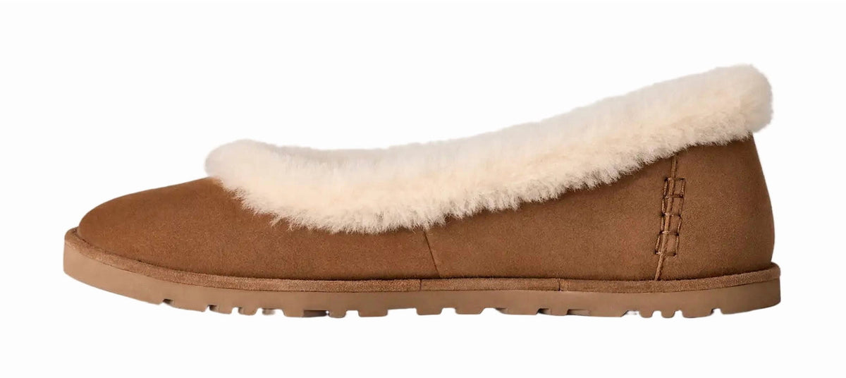 UGG Zora Ballet Flat Chestnut (Women's)