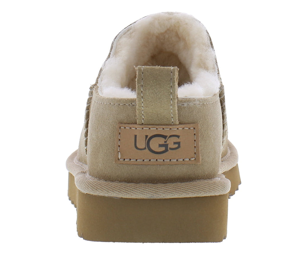 UGG Classic Micro Boot Suede Womens Shoes Size 6, Color: Sand
