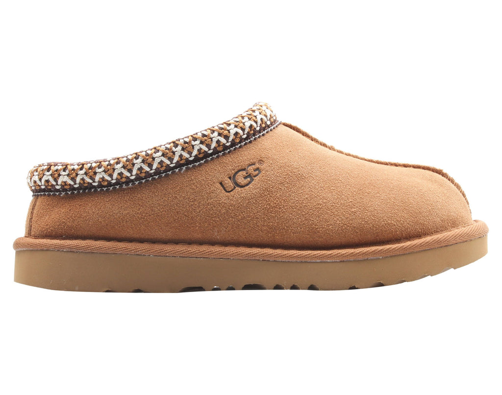 UGG Tasman II 1582007 Slipper Kids Size 6 Chestnut Suede Slip-On Shoes RHS2577 (Brown,6)