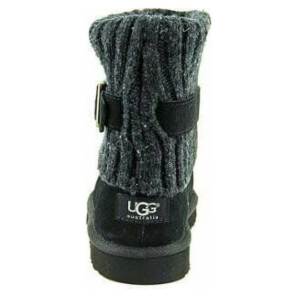 UGG Australia Cambridge 1006811 Youth Girl's Black/Gray Boot Shoes BS516 (6)