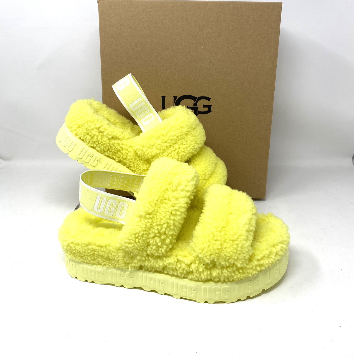 Women's UGG Oh Fluffita Slide Splash Blue (1120876-SPL) - 8