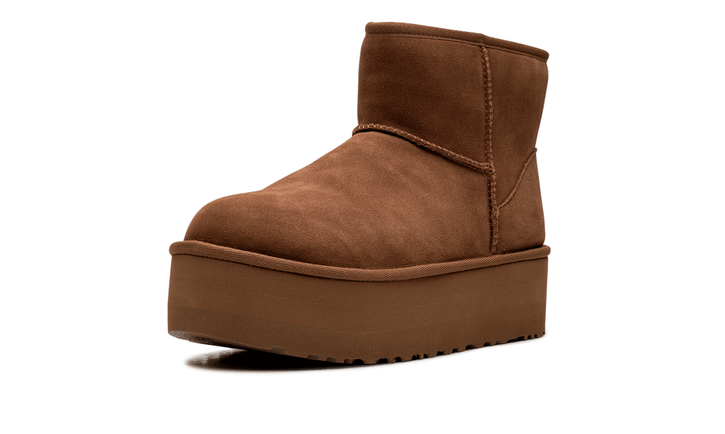 UGG WOMENS CLASSIC MINI PLATFORM Womens "Chestnut" 1134991 CHE 1134991 CHE from Stadium Goods