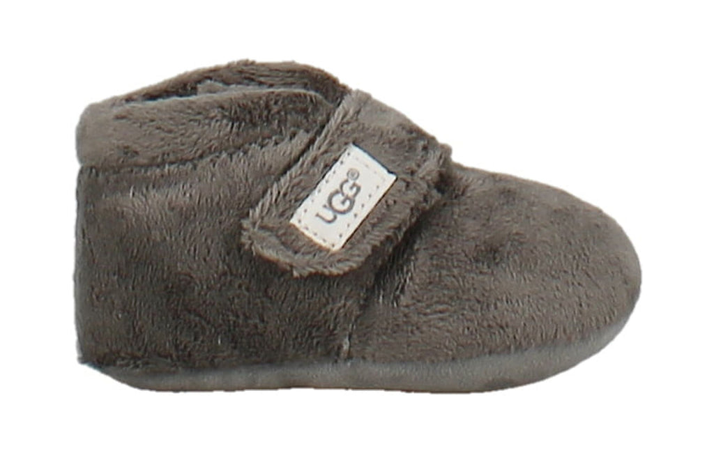 UGG Unisex-Child Bixbee and Lovey Ankle Boot, Charcoal, Size Toddler 4.0