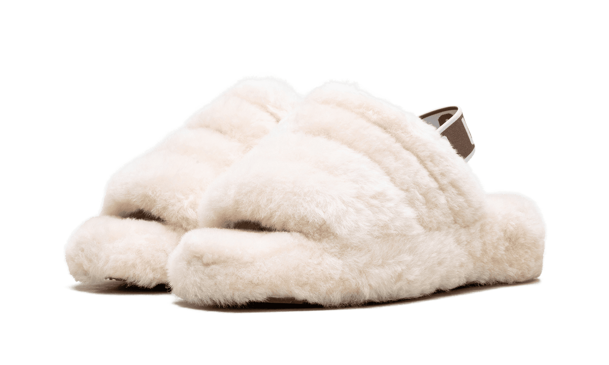 UGG WOMENS Fluff Yeah Slide Womens "Beige" 1095119 NAT 1095119 NAT from Stadium Goods
