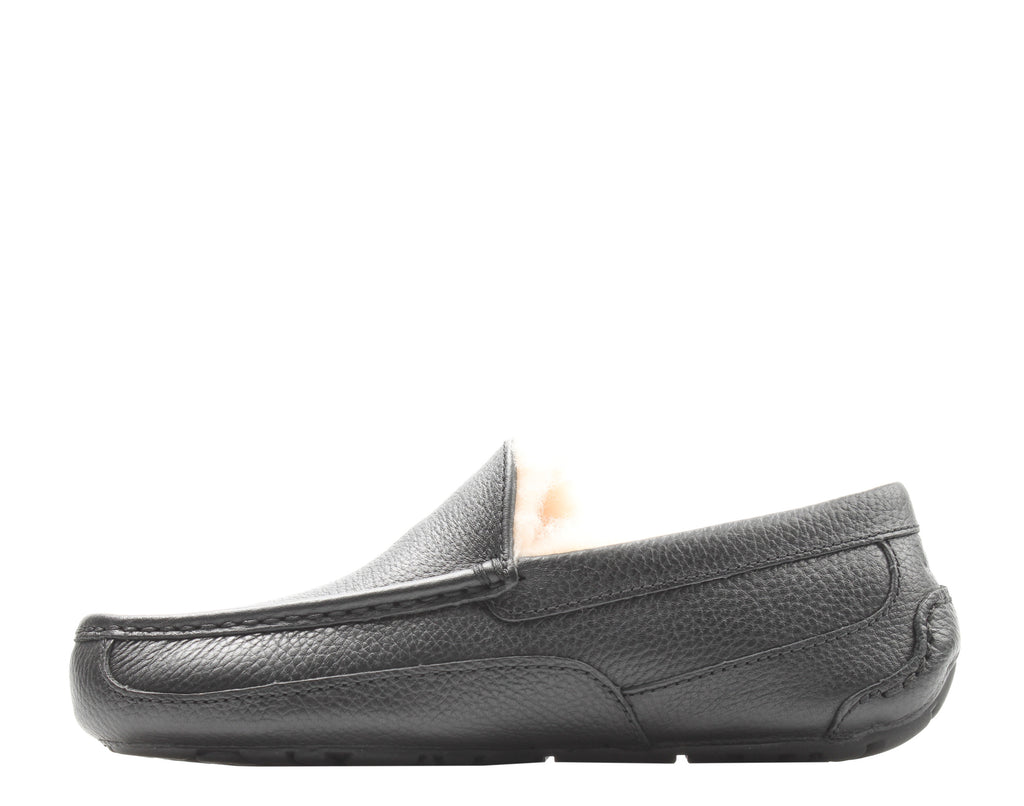 UGG Australia Ascot Leather Moccasin Men's Slippers Size 7