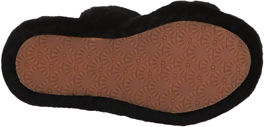 Big Kid's and Little Kid's UGG Oh Yeah Slide Black (1115752K-BLK) - 1