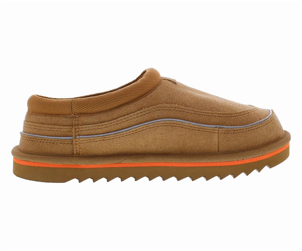 UGG Tasman Cali Wave Suede Mens Shoes Size 9, Color: Chestnut/Orange Soda