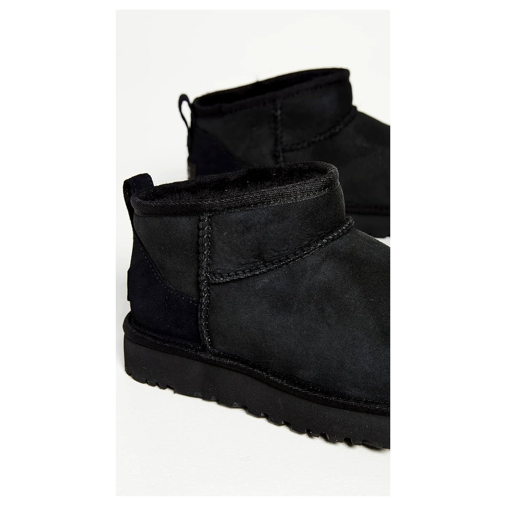 UGG Womens Classic Ultra Mini Boot Black - 1116109-BLK BLACK